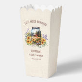 Wiedersehen Birthday Forest Cabin Popcorn Geschenkschachtel (Vorderseite)