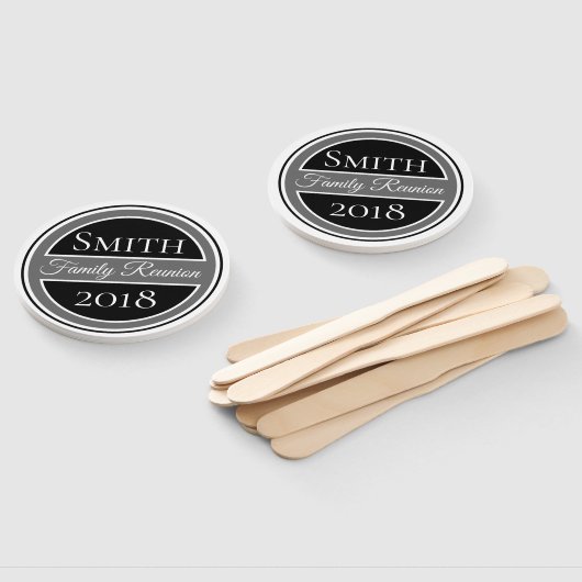 Wiedersehen Black Abzeichen Fächer (Non-assembled)