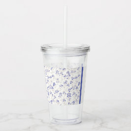 Wiedersehen, Boho Chic Bluebonnets, Acryltrinkbecher