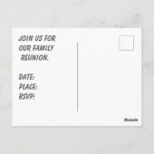 Wiedersehen Bright Neon Marbled Einladung Postkarte (Rückseite)