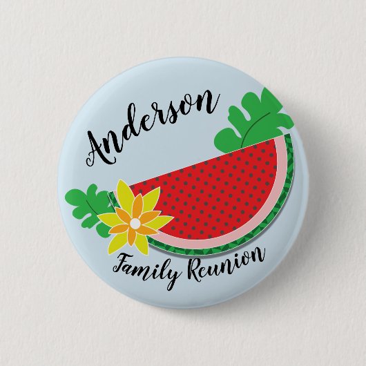 Wiedersehen Button für die-Familie von Watermelon (Vorderseite)