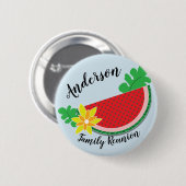 Wiedersehen Button für die-Familie von Watermelon (Vorne & Hinten)