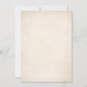 Wiedersehen Cabin Family im Wald Einladung (Rückseite)