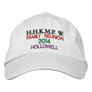 Wiedersehen Cap Bestickte Kappe