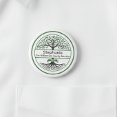 Wiedersehen Celebration Keepake Name Abzeichen Button