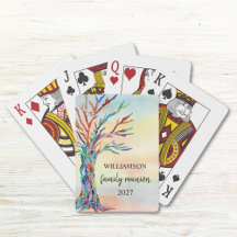 Wiedersehen Classic Playing Cards der Family Tree