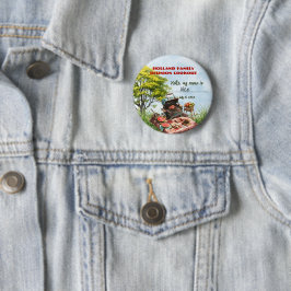 Wiedersehen-Cookout der Familie im Park-Button Button