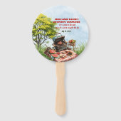 Wiedersehen Cookout in der Familie im Park Set der Fächer (Vorderseite)