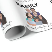 Wiedersehen Cool Family Wiedersehen Geschenkpapier (Rolleneckpunkt)