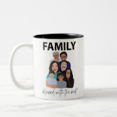 Wiedersehen Cool Family Wiedersehen Zweifarbige Tasse (Links)