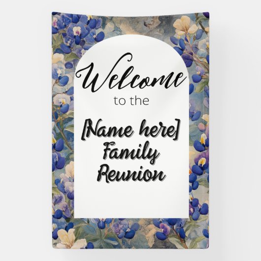 Wiedersehen, Country Chic Bluebonnets, Banner (Vertikal)