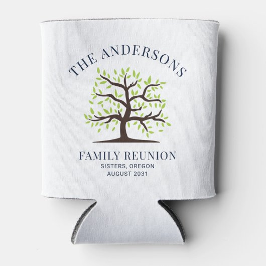 Wiedersehen-Cousins der Familie werden individuell Dosenkühler (Vorderseite)