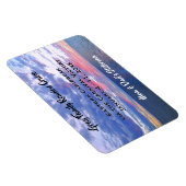 Wiedersehen Cruise Cabin Marker Ocean Sunset Magnet (Rechte Seite)