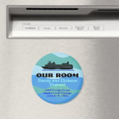 Wiedersehen Cruise Door ID Memento Magnet (In Situ (Geschirrspüler))