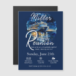 Wiedersehen Cruise Ship Invitation Magnet