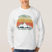 Wiedersehen Custom Coole Fall Sunset Long Sleeve T-Shirt (Vorderseite)
