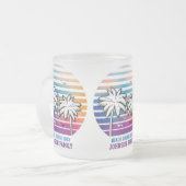 Wiedersehen Custom Cruise Vacation Mattglastasse (Vorderseite Links)