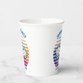 Wiedersehen Custom Cruise Vacation Pappbecher (Links)