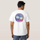 Wiedersehen Custom Cruise Vacation T-Shirt (Schwarz voll)
