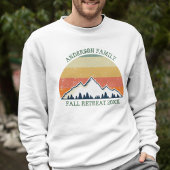 Wiedersehen Custom Fall Retreat Cooler Sonnenunter Sweatshirt