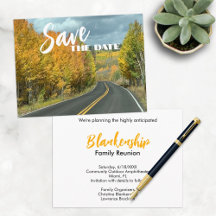 Wiedersehen Custom Foto Save the Date
