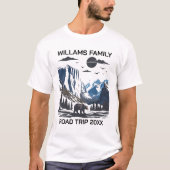 Wiedersehen Custom Trip National Park T-Shirt (Vorderseite)