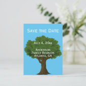 Wiedersehen der benutzerdefinierten Produktfamilie Ankündigungspostkarte (Stehend Vorderseite)