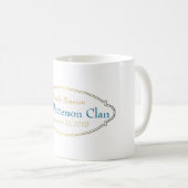 Wiedersehen der extravaganten Oval-Frame-Familie Kaffeetasse (VorderseiteRechts)