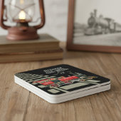 Wiedersehen der Red Train Family Rechteckiger Pappuntersetzer