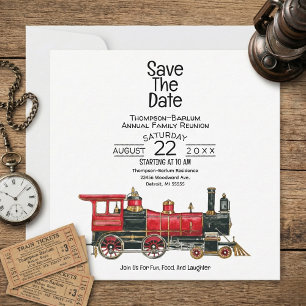Wiedersehen der Red Train Family Save The Date