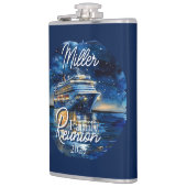 Wiedersehen der Schiffsfamilie Wasserfarbe Flachmann (Links)