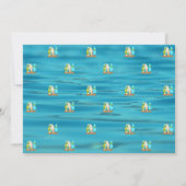 Wiedersehen der Surfstrand-Familie Einladung (Rückseite)