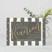 Wiedersehen-Design Einladung (Stehend Vorderseite)