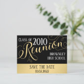 Wiedersehen Design-Einladung Postkarte (Stehend Vorderseite)