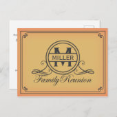 Wiedersehen-Design Postkarte (Vorne/Hinten)