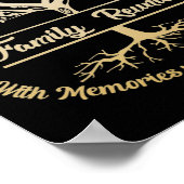 Wiedersehen die Liebe unserer Familie Poster (Ecke)