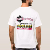 Wiedersehen-doppeltes Logo-Shirt T-Shirt (Rückseite)