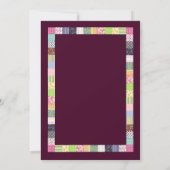 Wiedersehen-Dunkle Einladungen für die Produktfami (Rückseite)