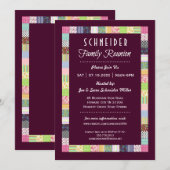 Wiedersehen-Dunkle Einladungen für die Produktfami (Vorne/Hinten)