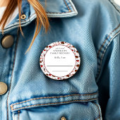 Wiedersehen Einführung in das Barbecue Muster Button