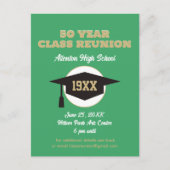 Wiedersehen Einladen! Benutzerdefinierte Klasse Wi Postkarte (Vorderseite)