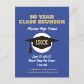 Wiedersehen Einladen! Benutzerdefinierte Klasse Wi Postkarte (Vorderseite)