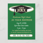 Wiedersehen Einladen! Perfekte Wiedersehen-Postkar Postkarte (Vorderseite)