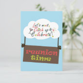 Wiedersehen Einladung (Stehend Vorderseite)