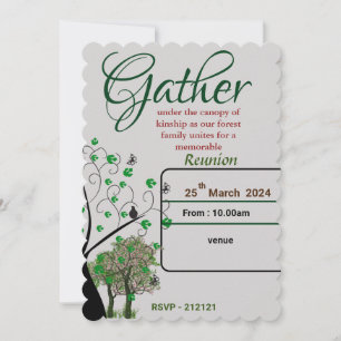 Wiedersehen Einladung