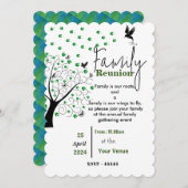 Wiedersehen Einladung (Vorne/Hinten)