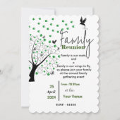 Wiedersehen Einladung (Vorderseite)