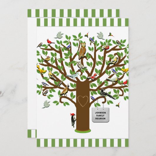 Wiedersehen Einladung (Vorne/Hinten)