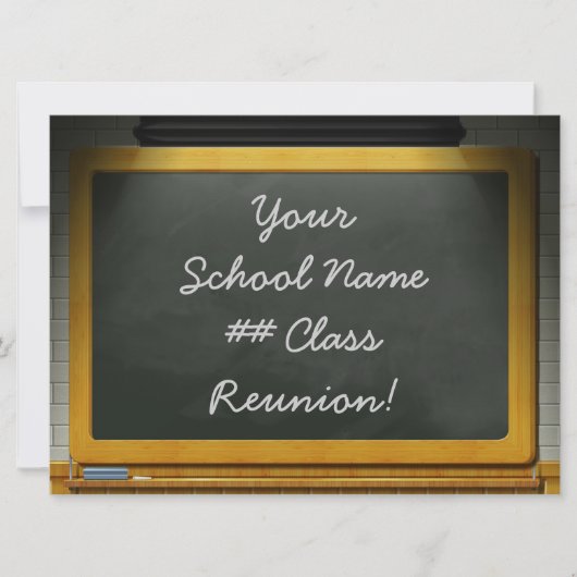 Wiedersehen Einladung (Vorderseite)