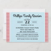 Wiedersehen Einladung (Vorderseite)